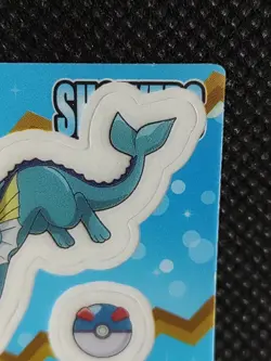 Vaporeon Pokemon Snack Sticker Tohato Nintendo Japanese Rare 2 - Image 3