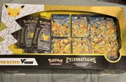 Pokemon Celebrations 25th Anniversary Pikachu V-union Premium Playmat Collection - Image 1