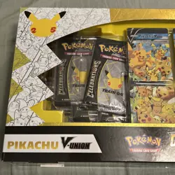 Pokemon Celebrations 25th Anniversary Pikachu V-union Premium Playmat Collection - Image 2