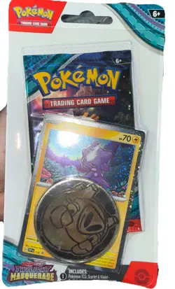 Pokemon TCG Twilight Masquerade Promo Blister Pack Sealed English - Image 1