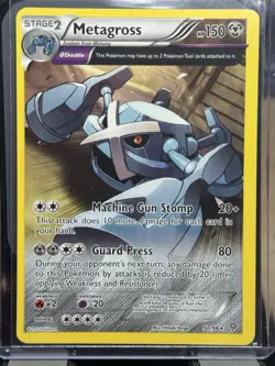 Pokemon TCG Metagross Ancient Origins 50/98 Regular Rare LP/NM Condition - Image 1