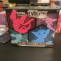 Pokemon TCG - Evolving Skies ETB - Sylveon/Espeon/Glaceon/Vaporeon - SEALED - Image 1