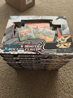 6x Pokemon Unova Victini Illustration Collection Box - Image 1
