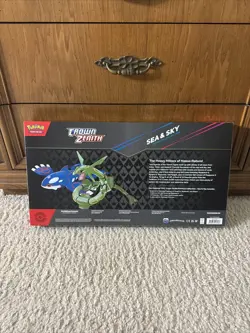 Pokemon Crown Zenith Sea and Sky Premium Collection (SEALED) - Image 3