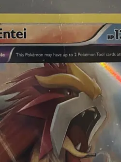 Pokemon TCG Entei Ancient Origins 15/98 Reverse Holo Holo Rare HP - Image 2