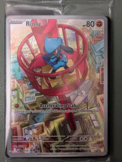Pokemon TCG SV Promos #010 Riolu (SEALED) NM - Image 1
