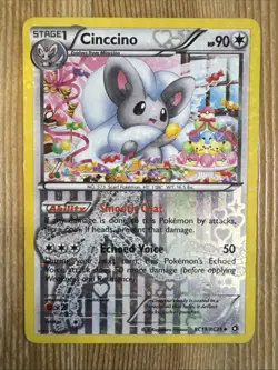 Cinccino RC19/RC25 Legendary Treasures: Radiant Collection Holo Pokemon HP - Image 1