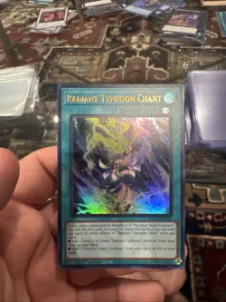 Radiant Typhoon Chant 1st Edition Ultra Rare DOOD-EN061 Yu-Gi-Oh! - Image 1