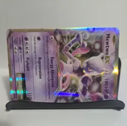 Pokemon TCG Evolutions Mewtwo EX Ultra Rare Holo Card 52/108 - Image 2