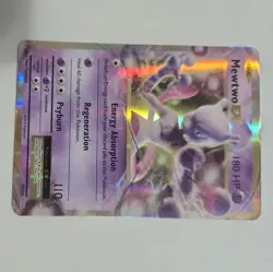 Pokemon TCG Evolutions Mewtwo EX Ultra Rare Holo Card 52/108 - Image 4