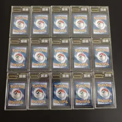 15 Lot OCD 10 Sr Holo Full Arts Lot Pokemon TCG Chinese Card 151 Charizard -SQ - Image 2
