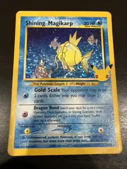 Pokemon TCG Celebrations Classic Collection Shining Magikarp Holo Card 66/64 - Image 1