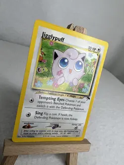Jigglypuff 8/18 Regular Non Holo Southern Islands WOTC Pokemon Card TCG MP/LP - Image 2
