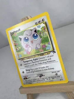 Jigglypuff 8/18 Regular Non Holo Southern Islands WOTC Pokemon Card TCG MP/LP - Image 3