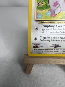 Jigglypuff 8/18 Regular Non Holo Southern Islands WOTC Pokemon Card TCG MP/LP - Image 5