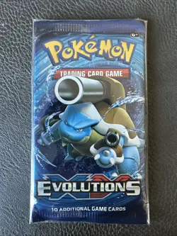 XY Evolutions Booster Pack x1 Factory Sealed Unweighed - Pokemon Cards - Image 1