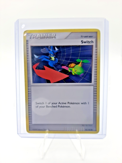 Switch 93/100 Stormfront 2008 Trainer Pokemon Card Common TCG Trading Game - Image 1