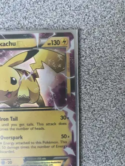 LP Pikachu EX XY84 XY Holo Promo Pokemon Card - Image 3