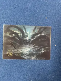The Watcher in the Water Art Card (Gold-Stamped Signature) - Image 1