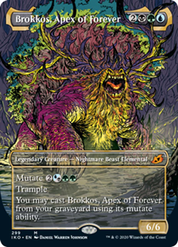 Brokkos, Apex of Forever (Showcase) Ikoria: Lair of Behemoths NM CARD ABUGames - Image 1