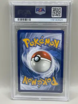 2024 Pokemon Paldean Fates Snorlax Shiny Holo Card 202/091 PSA 9 Mint - Image 2