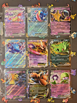 ALL EX - 9 ULTRA RARE Pokemon Cards - binder bundle card lot - MEWTWO - LP-NM - Image 1
