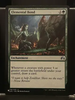 Elemental Bond Magic Origins Regular NM The List Mystery MTG Magic Card - Image 1