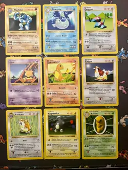 ALL SHADOWLESS LOT - 1999 VINTAGE Base Set - Pokemon binder bundle card - NM - Image 1
