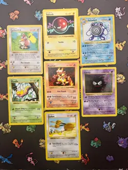 ALL SHADOWLESS LOT - Vintage 1999 Base Set - Pokemon binder bundle card - NM - Image 1