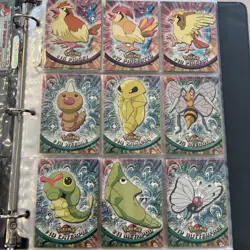 121 Topps Pokemon Cards Near Complete set Vintage Charizard Pikachu Blastoise - Image 2