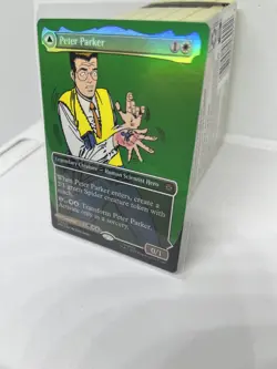Peter Parker (0232) (Borderless) Marvel's Amazing Spider-Man Foil MTG NM - Image 2