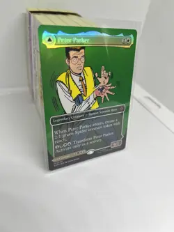 Peter Parker (0232) (Borderless) Marvel's Amazing Spider-Man Foil MTG NM - Image 3