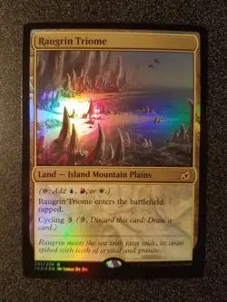 Raugrin Triome Ikoria: Lair of Behemoths Foil (Near Mint) - Image 1