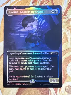 Lavinia Azorius Renegade - Rainbow FOIL - Secret Lair Promo - #1685 Rare, NM - Image 1