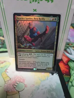 MTG Scarlet Spider, Ben Reilly Marvel's Spider-Man Foil Rare - Image 1