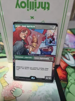 Mary Jane Watson (Borderless) 229 MTG Marvel's Spider-Man Non-Foil NM/M - Image 1