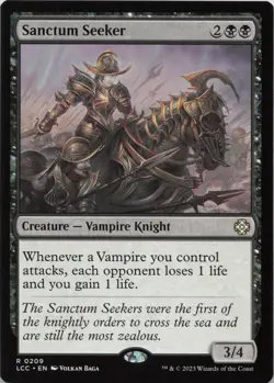 Sanctum Seeker R Commander: The Lost Caverns of Ixalan 209 LP-NM - Image 1