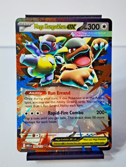 Pokemon Mega Kangaskhan EX 104/132 Mega Evolution Double Rare Holo NM - Image 1