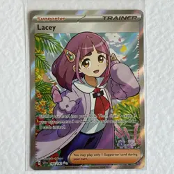Pokemon - Lacey - 166/142 - SV07: Stellar Crown - Ultra Rare - NM - Image 1