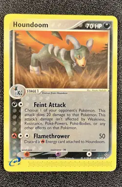 Houndoom - EX Dragon Regular Uncommon 34/97 (2003) Pokemon TCG - Image 1