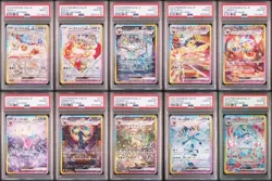 PSA 10 Terastal Festival Eevee Evolution SAR Set Pokemon Umbreon AS Japanese - Image 1