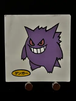 Gengar Pokemon Sticker Nintendo Japanese Anime Game Collection From JAPAN - Image 1