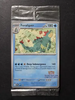 2024 Pokemon Illustration Contest Sealed Promo Pack TCG Excellent Condition - Image 1