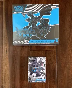 Pokemon TCG Scarlet & Violet Black Bolt Elite Trainer Box + Booster Bundle New - Image 2