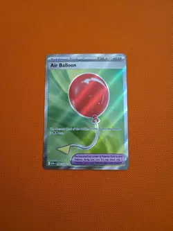 Air Balloon (Full Art) 166/132 Ultra Rare Pokemon Mega Evolution - Image 1