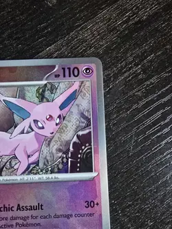 Pokemon TCG Prismatic Evolutions Espeon (Master Ball) 33/131 English NM - Image 3