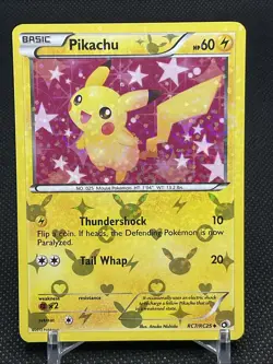 Pokemon TCG Pikachu RC7/RC25 Legendary Treasures Radiant Collection - Image 1