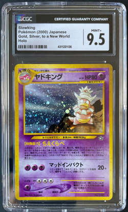 Pokemon 2000 Neo Japanese Slowking Holo 199 CGC 9.5 - Image 1