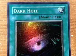 yugioh Dark Hole LOB-052 Super Rare North American Near Mint - Image 2