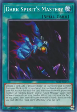 Yugioh! Dark Spirit's Mastery - LDS3-EN017 - Common - 1st Edition Near Mint, Eng - Image 1